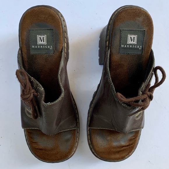 Vintage Y2K Chunky Lug Sole Platform Slides! - Picture 14 of 14